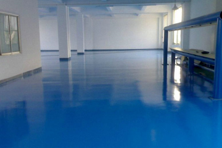 藍(lán)色環(huán)氧地坪 藍(lán)色環(huán)氧地坪